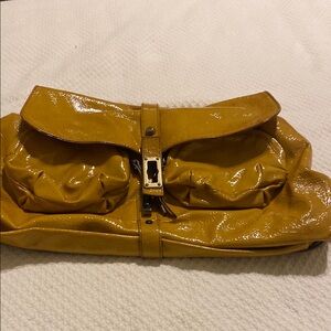 Mustard Designer Women's Clutch